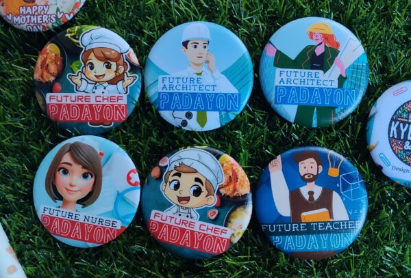 PADAYON Button Pins 58mm size - Career Designs (Canva Pro Editable) - Image 3