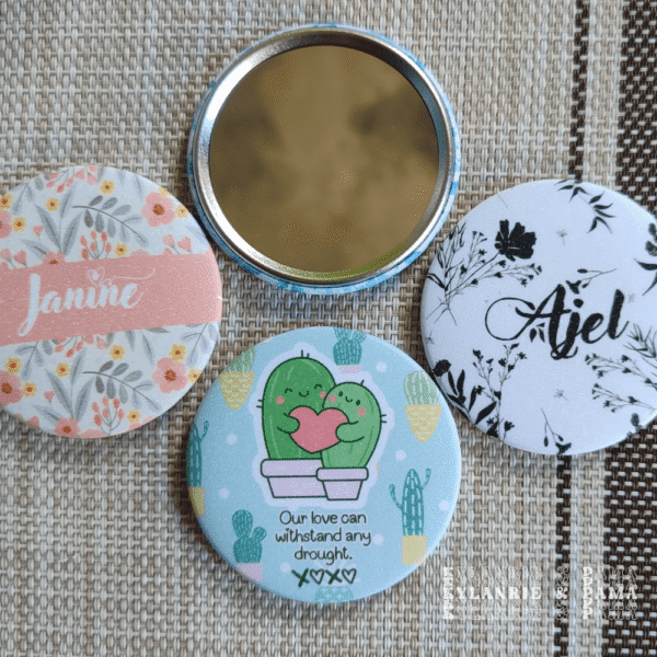 pocket mirrors 4pcs