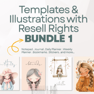 Bundle 1 Templates with resell rights