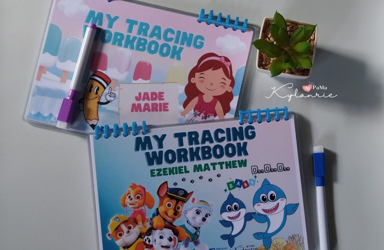 2pcs tracing workbook with erasable pen